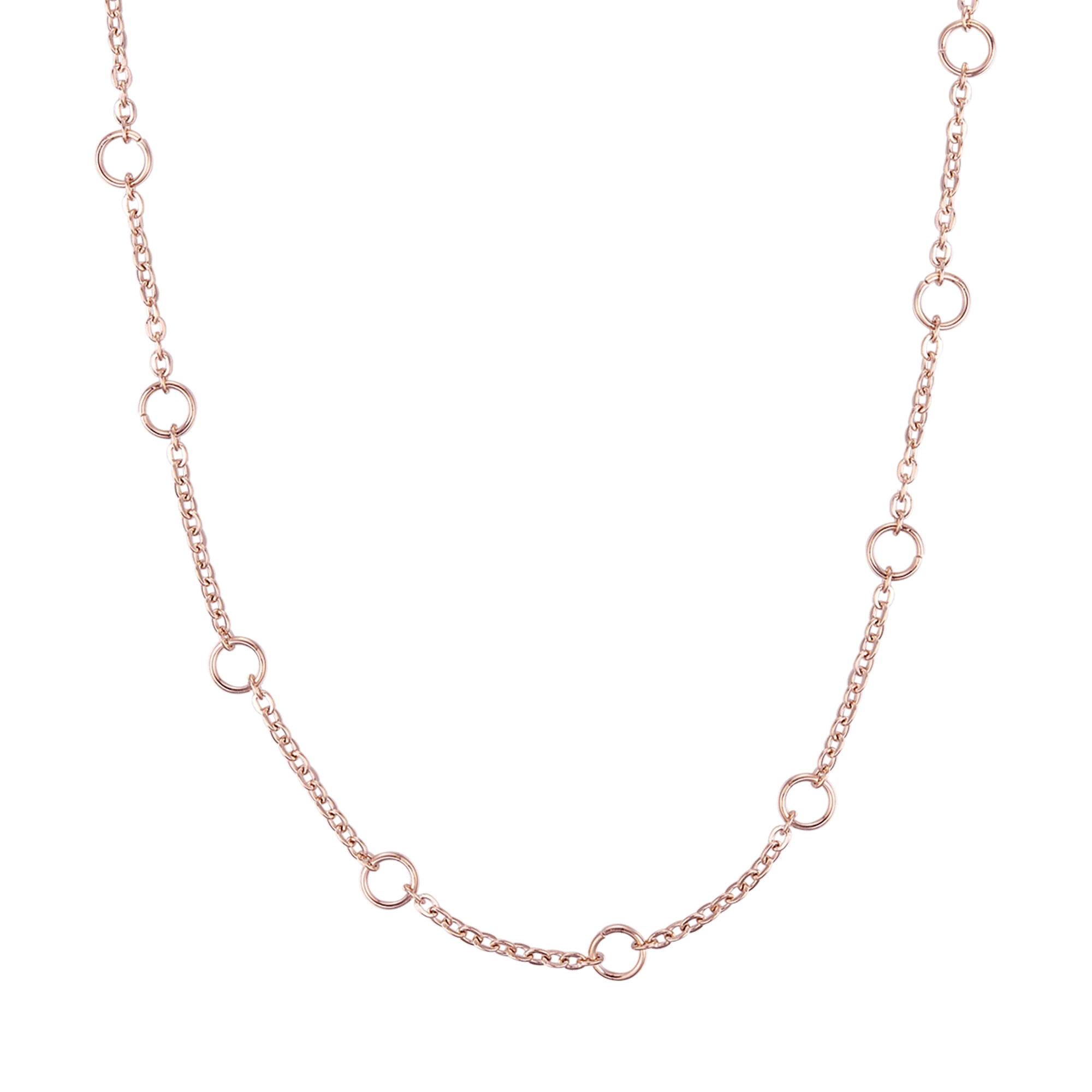 COLLANA DONNA IN ACCIAIO IP ROSE