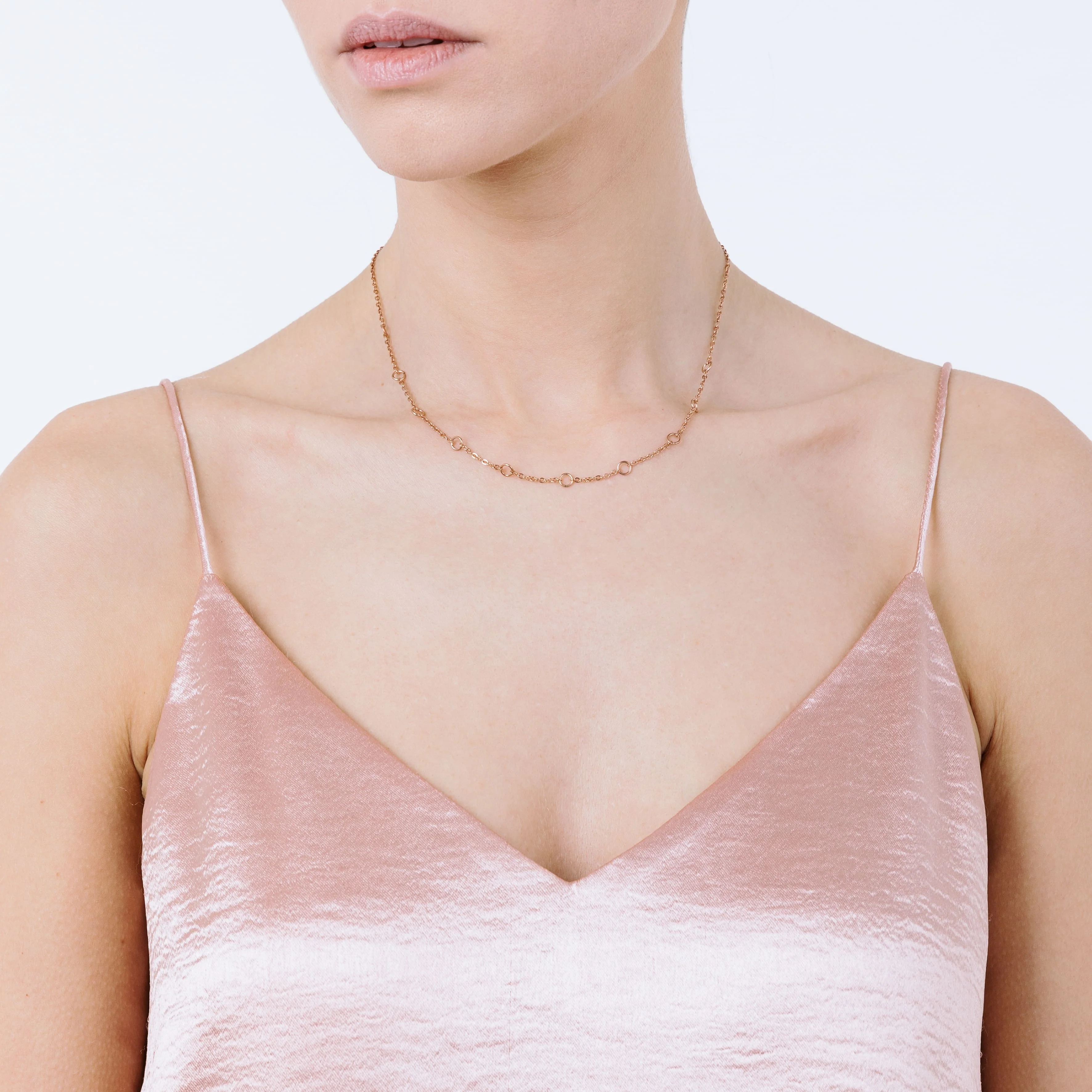 COLLANA DONNA IN ACCIAIO IP ROSE - Image 3