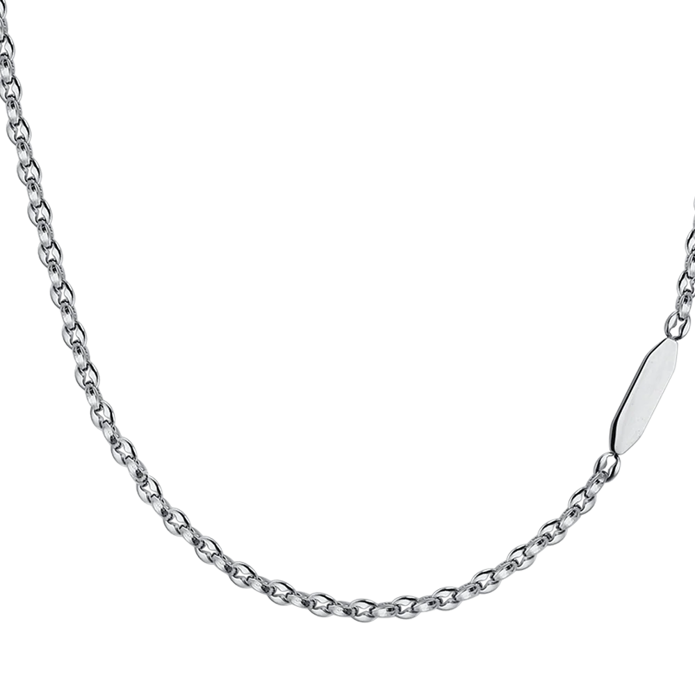 COLLANA UOMO IN ACCIAIO CON ELEMENTO - Image 4
