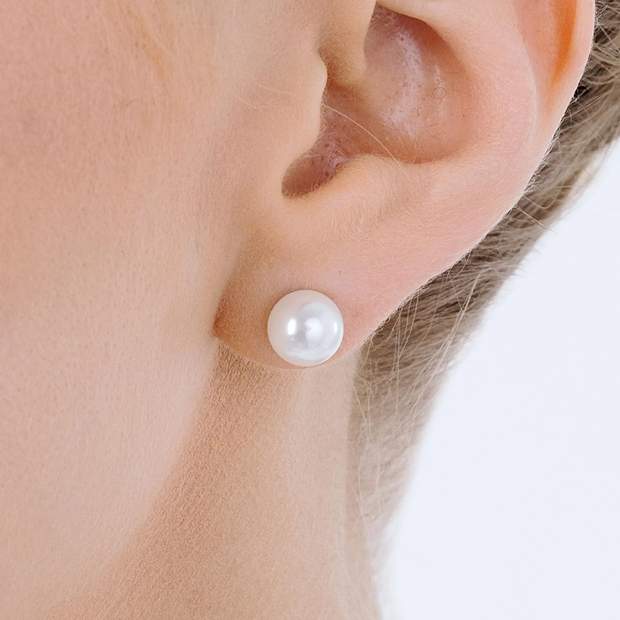 ORECCHINI DI PERLE DONNA IN ACCIAIO - Image 9