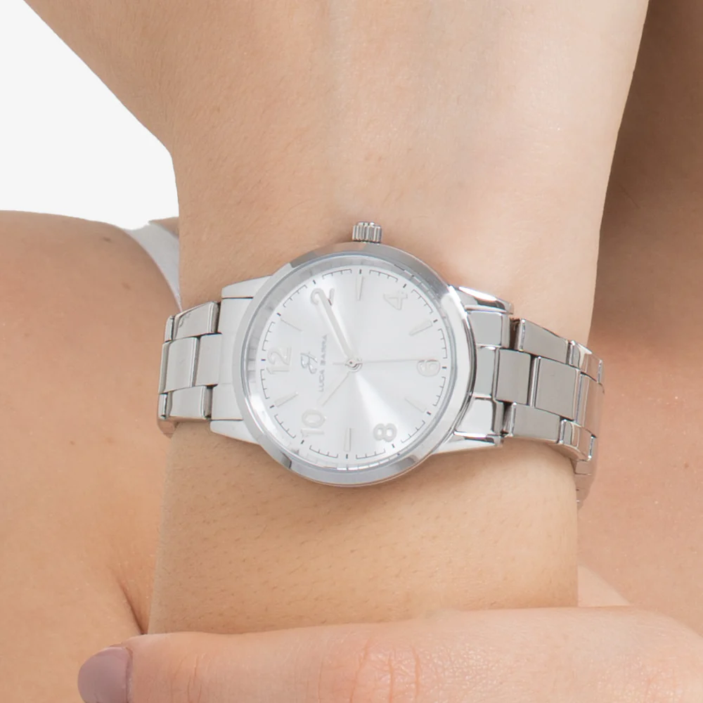 OROLOGIO DONNA IN ACCIAIO CON QUADRANTE BIANCO - Image 2
