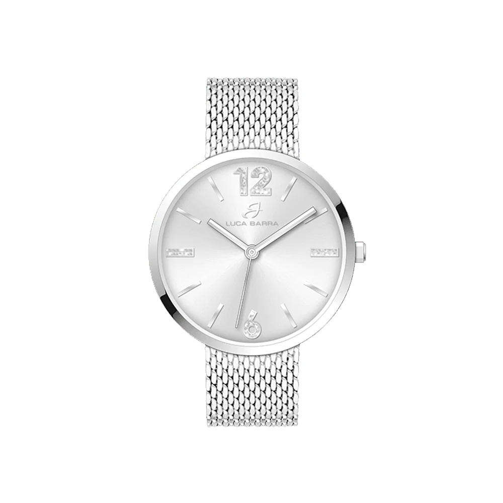 OROLOGIO DONNA IN ACCIAIO MAGLIA MILANO