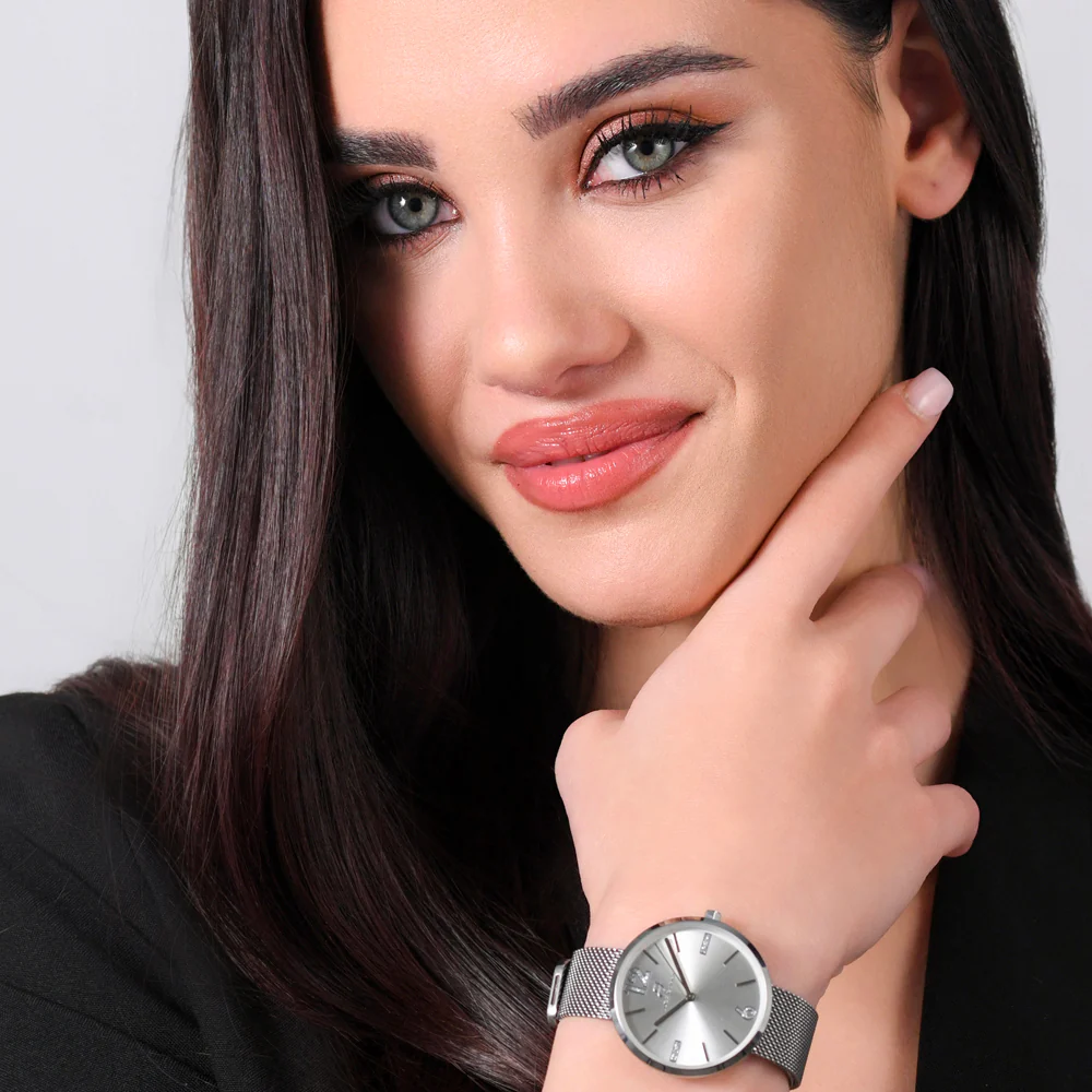 OROLOGIO DONNA IN ACCIAIO MAGLIA MILANO - Image 3